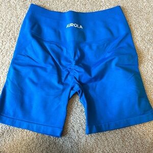 AUROLA for Women Seamless Soft Smooth Gym Yoga Scrunch Active Shorts